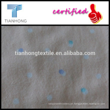 2016 bolinhas desenha tela de pijama de flanela do algodão jiangsu marca top Indonésia em impressão reactiva